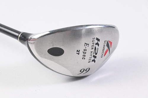 Left Hand Kasco K2K #5 Hybrid / 27 Degree / Regular Flex K2K 55 Shaft