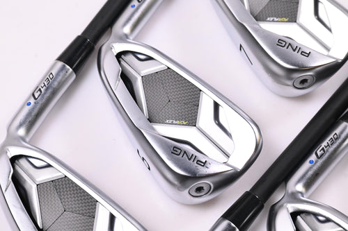 Ping G430 Irons / 5-PW / Blue Dot / Senior Flex Ping Alta CB Black Shafts