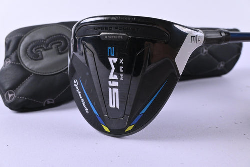 Taylormade SIM2 Max #3 Wood / 15 Degree / Stiff Flex Ventus Blue 6 Shaft