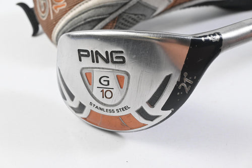 Ping G10 #3 Hybrid / 21 Degree / Stiff Flex Steel Shaft