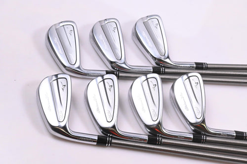 Left Hand Mizuno Pro M-13 Irons / 5-PW+GW / Regular Flex SteelFiber i80cw Shafts