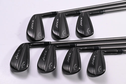 Callaway Apex Ti Fusion Irons / 5-PW+GW / Stiff Flex SteelFiber i95 Shafts
