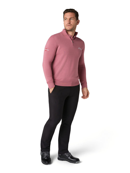 Callaway 1/4 Zip Merino Blend Sweater