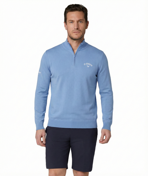 Callaway 1/4 Zip Merino Blend Sweater
