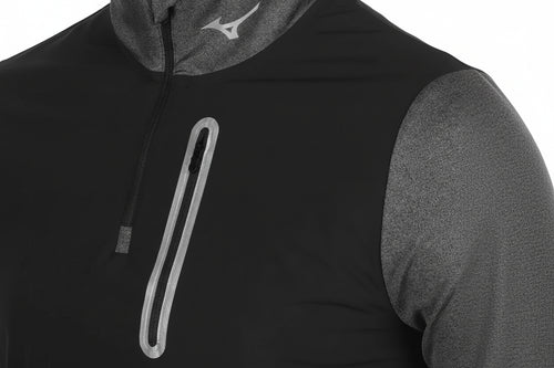Mizuno Melange Reflect 1/4 Zip / Black