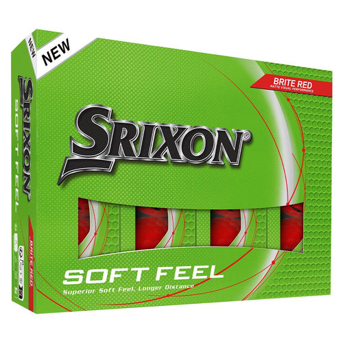 Srixon Soft Feel BRITE Balls (12)