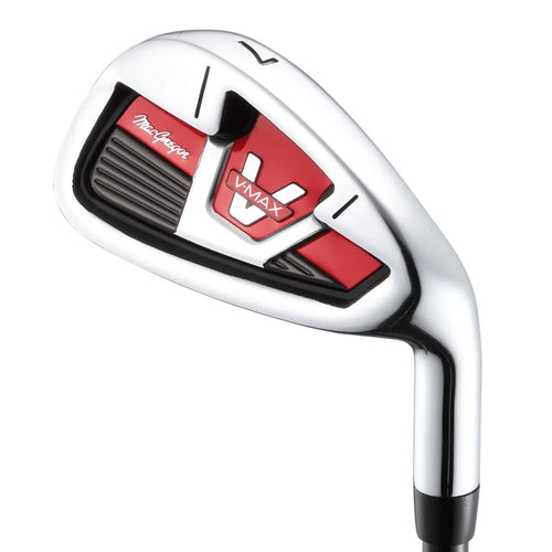 Junior MacGregor V-MAX Red Package Set / Ages 6-8 / Driver, 7i, 9i, Putter, Bag