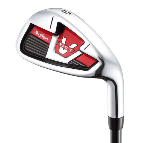 Junior MacGregor V-MAX Red Package Set / Ages 6-8 / Driver, 7i, 9i, Putter, Bag