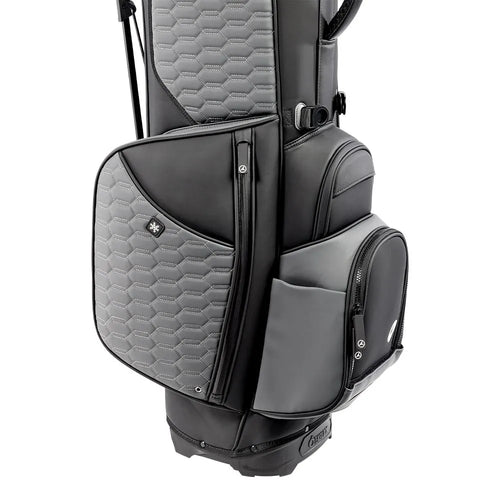 Motocaddy EliteFLEX Hybrid 2025 Stand Bag / 14-Way Divider / Black & Grey
