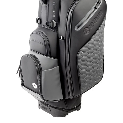 Motocaddy EliteFLEX Hybrid 2025 Stand Bag / 14-Way Divider / Black & Grey