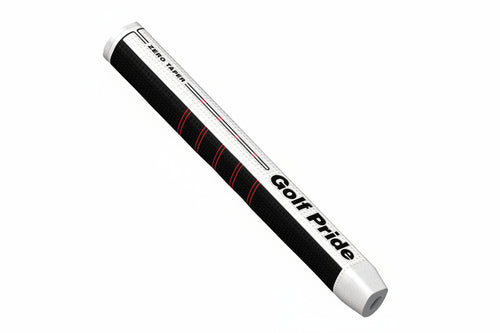 Golf Pride Zero Taper Medium Midsize Putter Grip (Black/White/Red)