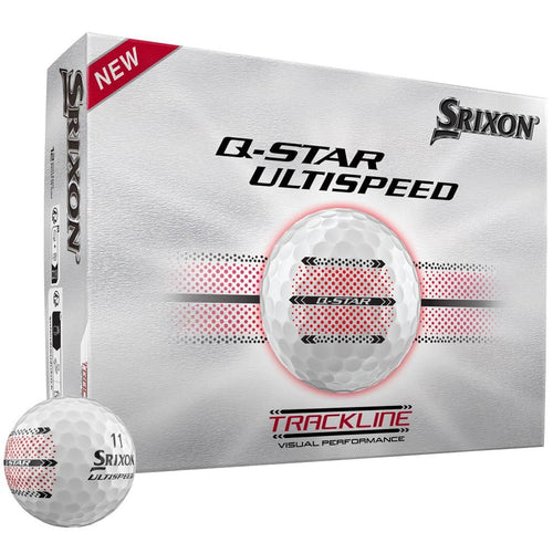 Srixon Q-Star UltiSpeed Track Line Balls
