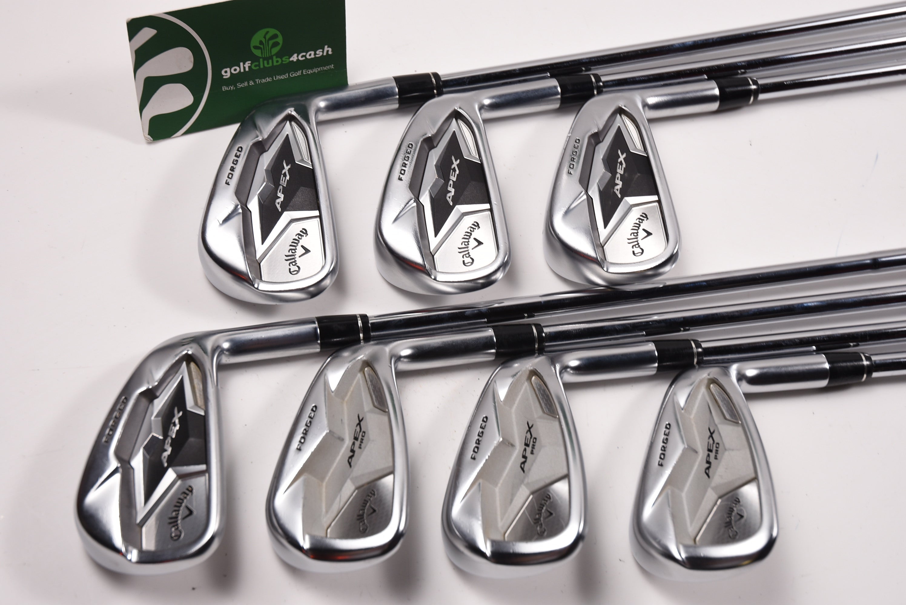 Callaway Apex/Apex Pro Iron Sets | Golfclubs4cash Used Iron Sets ...