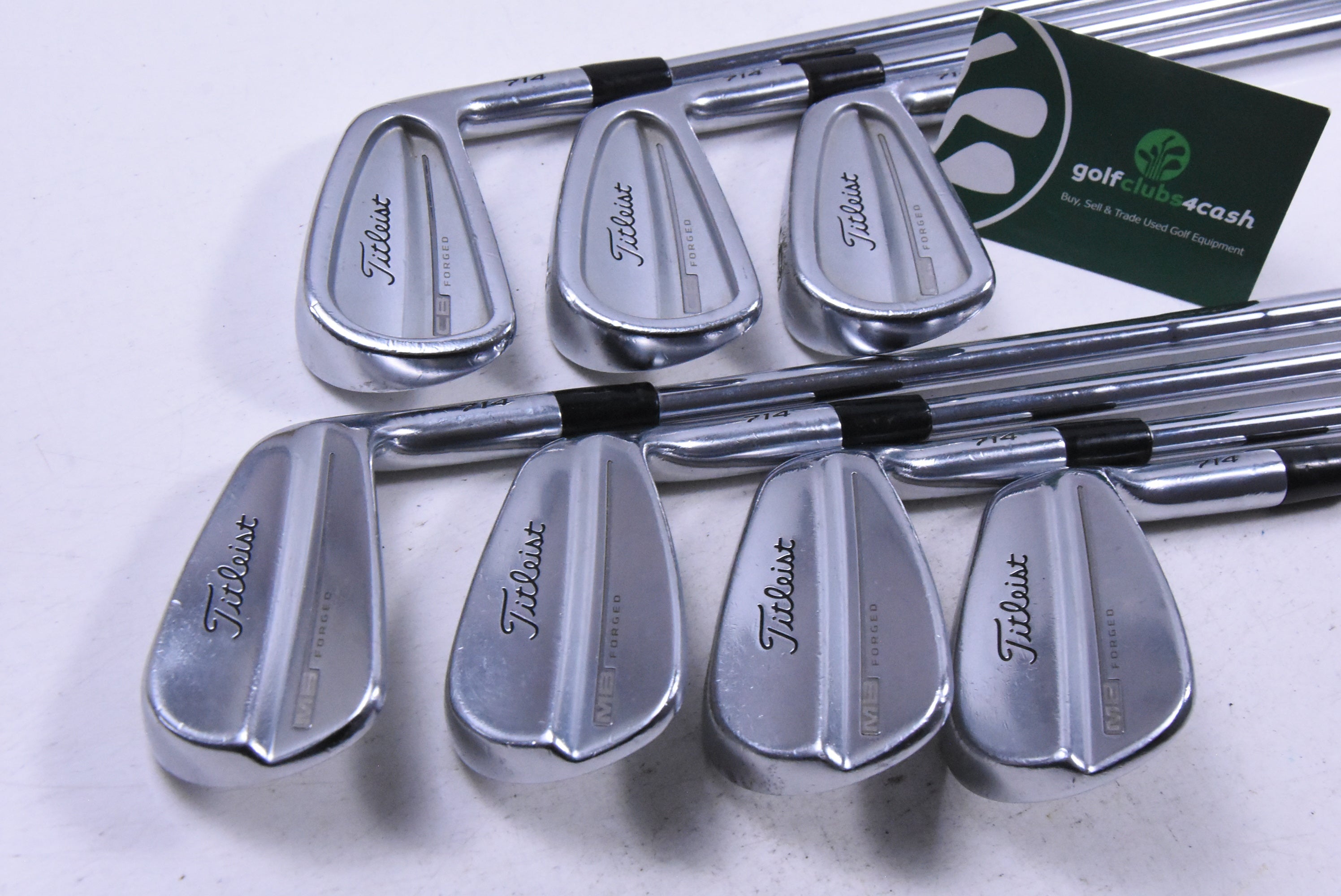Fer Titleist 714 MB 9 - Graphite Extra Rigide F5, 37 Pouces, Droitier, Occasion