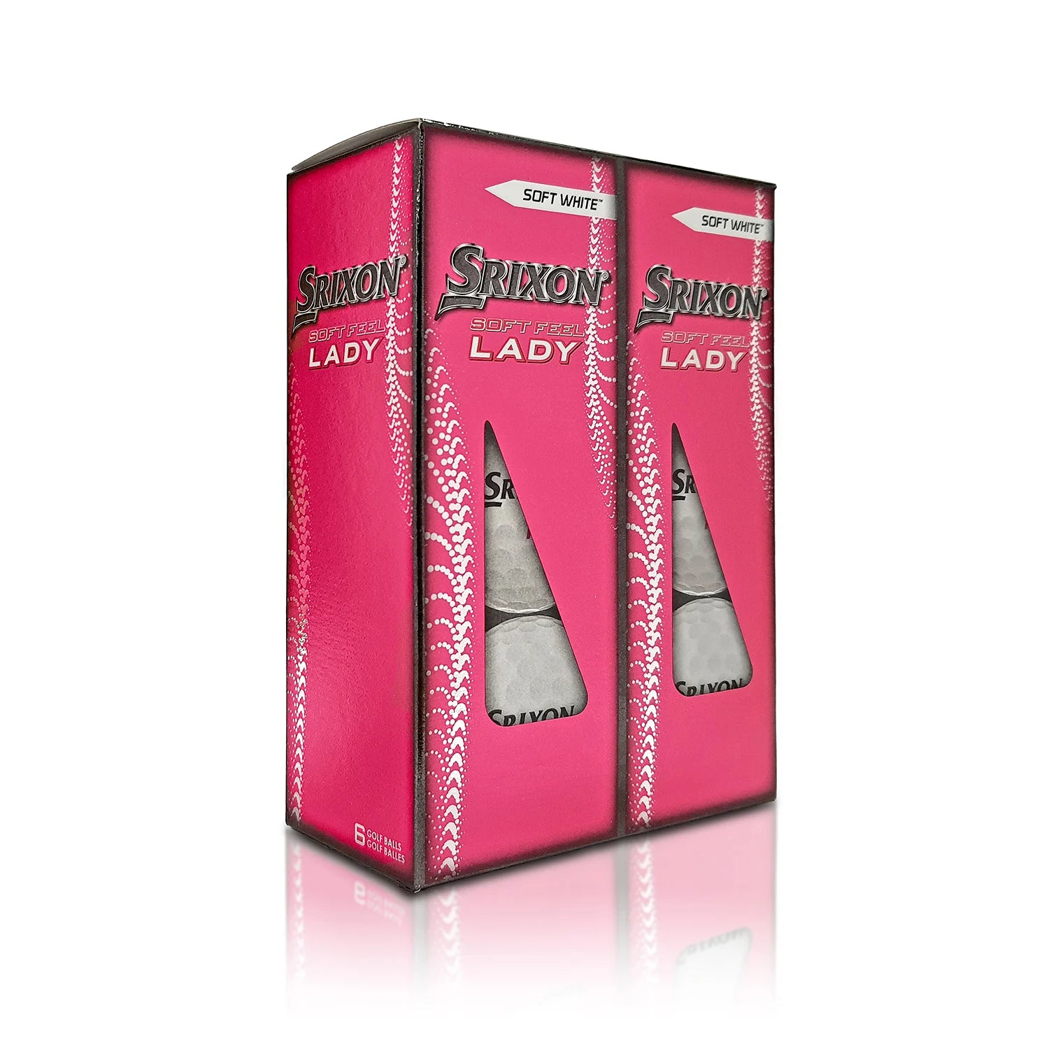 Srixon Soft Feel LADIES Golf Balls Performance Pack (6)
