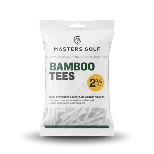 Bamboo Tees White 2 3/4" Small Pack (20)
