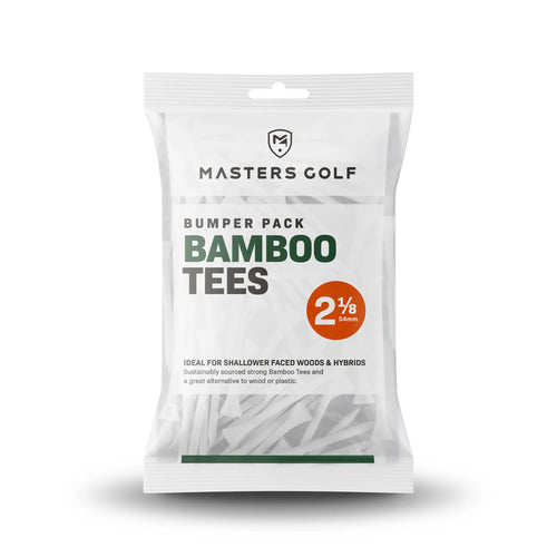 Bamboo Tees White 2 1/8" Bumper Pack (130)