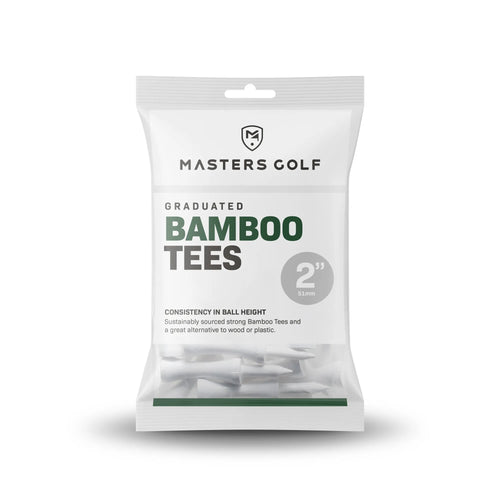 Bamboo Tees Graduated 2" White (20)