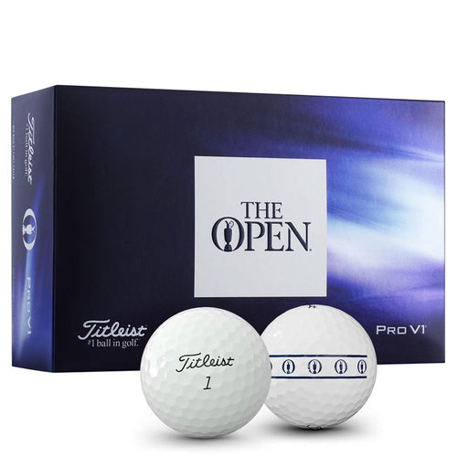 Titleist 2026 Pro V1 The Open Golf Balls (6 Ball Pack)