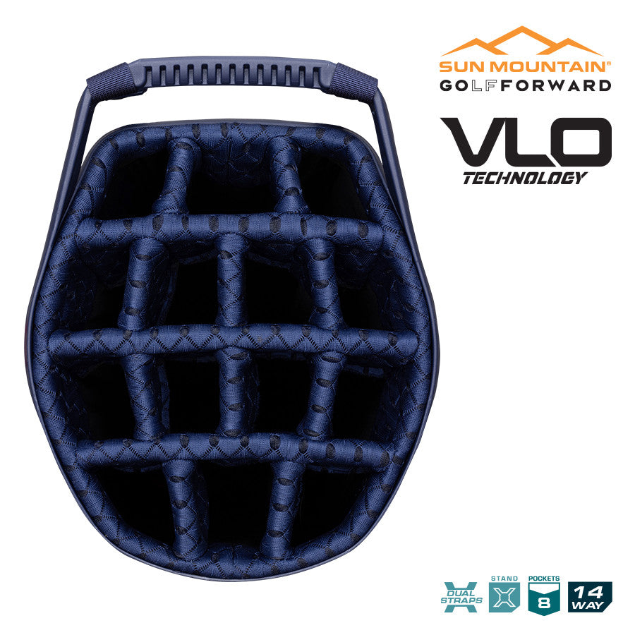 Sun Mountain 2025 Four-5 VLO Stand Bag / 14-Way