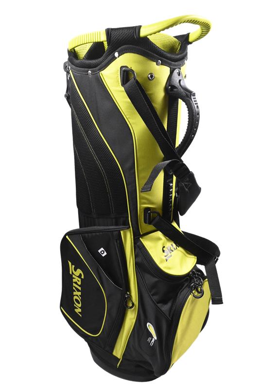 Srixon Lightweight Stand Bag / 14-Way Divider / Lime, Black