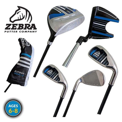 Zebra ZJTour Series 1.0 Junior Set R/H 6-8 Years / Driver, 7i, 9i, SW & Putter