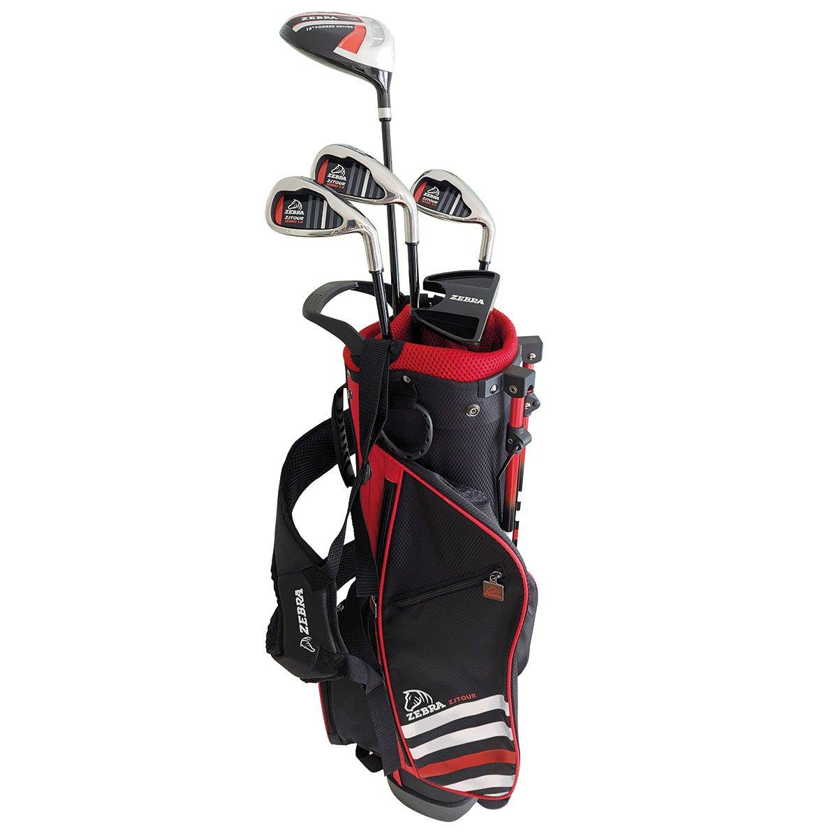 Zebra ZJTour Series 1.0 Junior Set R/H 9-12 Years / Driver, 7i, 9i, SW & Putter