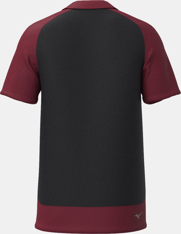 Mizuno Contrast Polo / Burgundy
