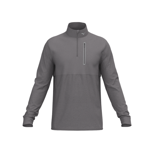 Mizuno Melange Reflect 1/4 Zip / Charcoal