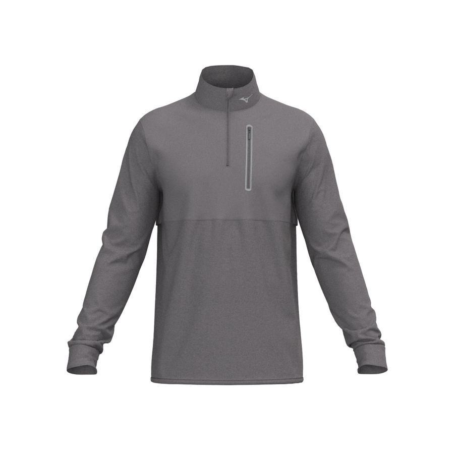 Mizuno Melange Reflect 1/4 Zip / Charcoal