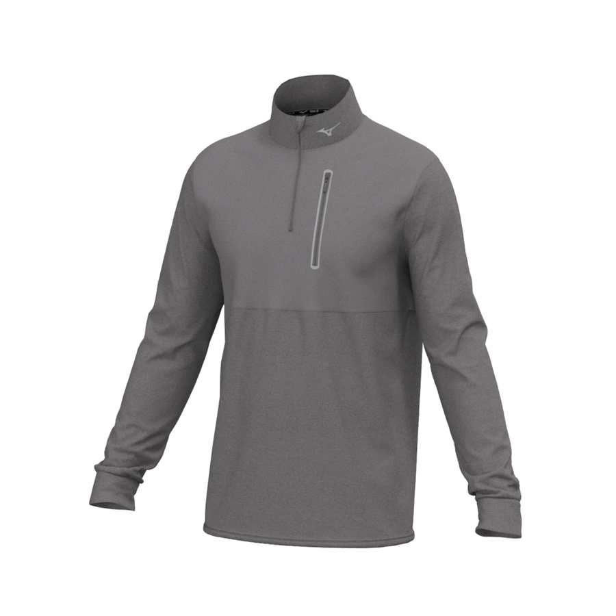 Mizuno Melange Reflect 1/4 Zip / Charcoal