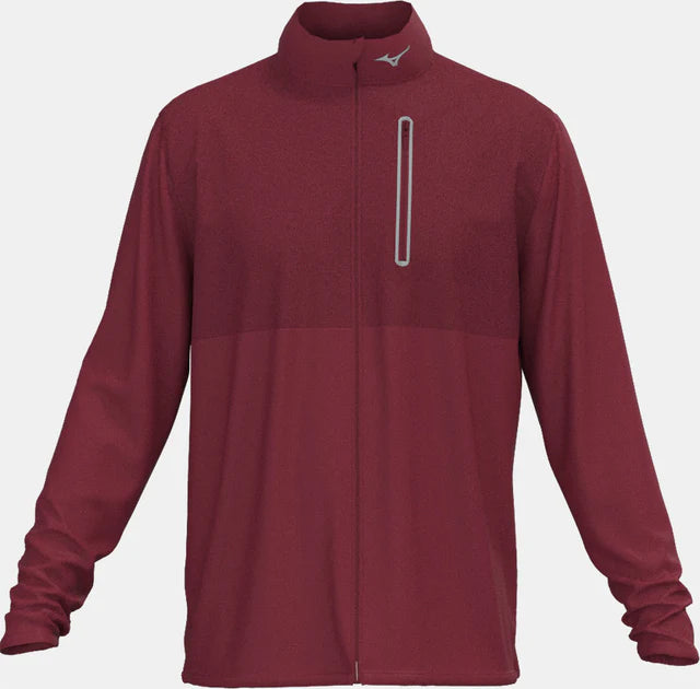 Mizuno Melange Reflect Jacket / Burgundy