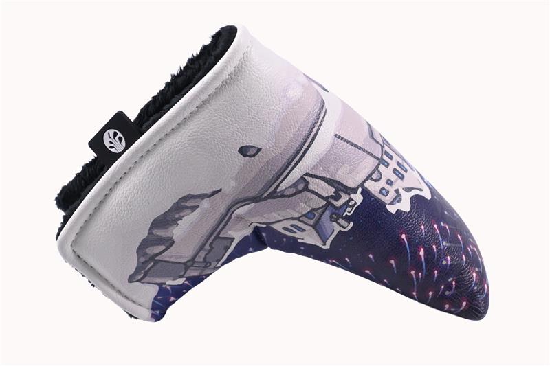 Edinburgh Castle Winter Putter Cover / Blade