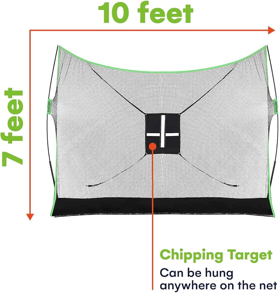 SteadyDoggie Golf Practise Net 10x7ft