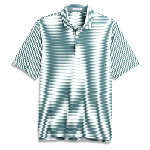 Ashworth Striped Tech Jersey Polo