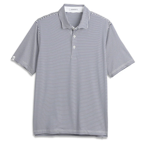 Ashworth Striped Tech Jersey Polo