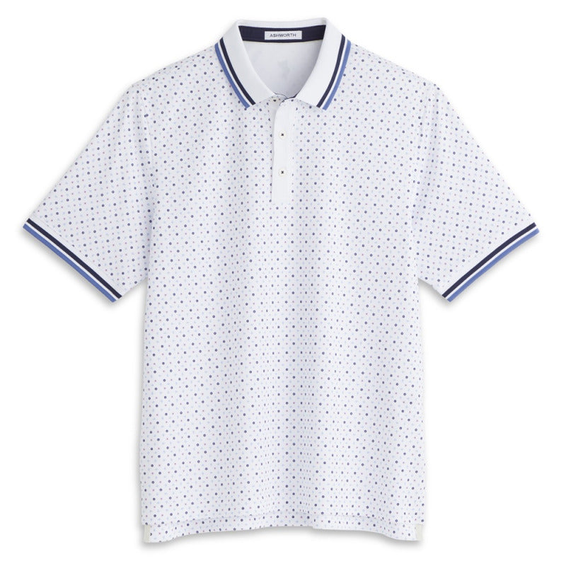 Ashworth Ditsy Floral Polo