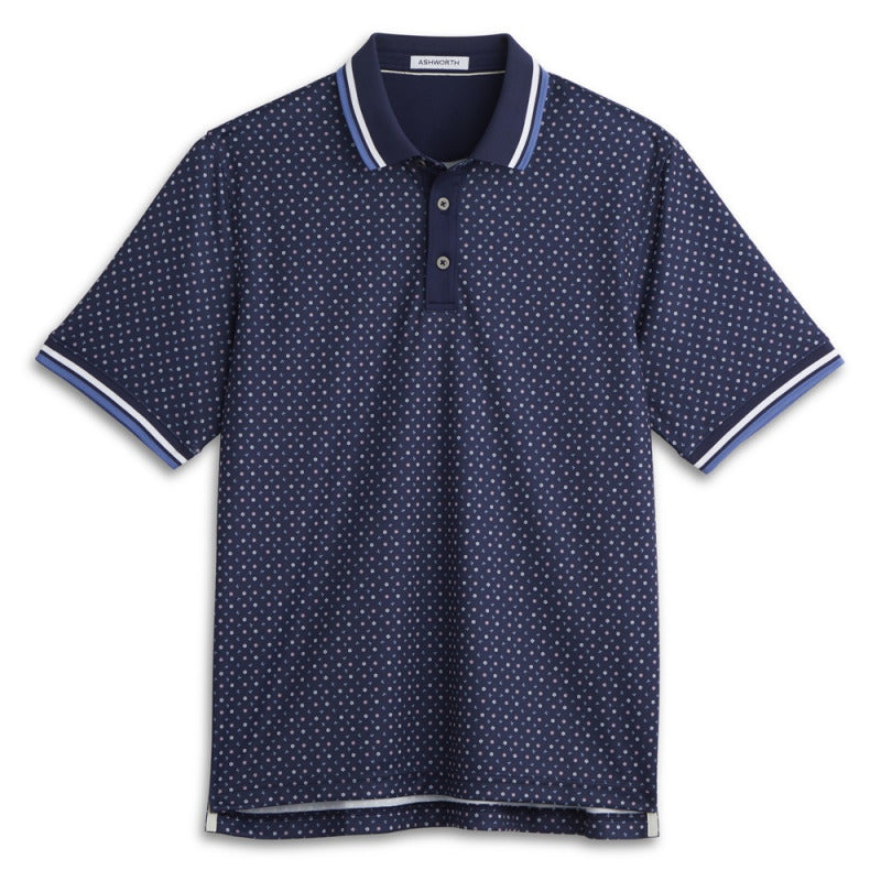 Ashworth Ditsy Floral Polo