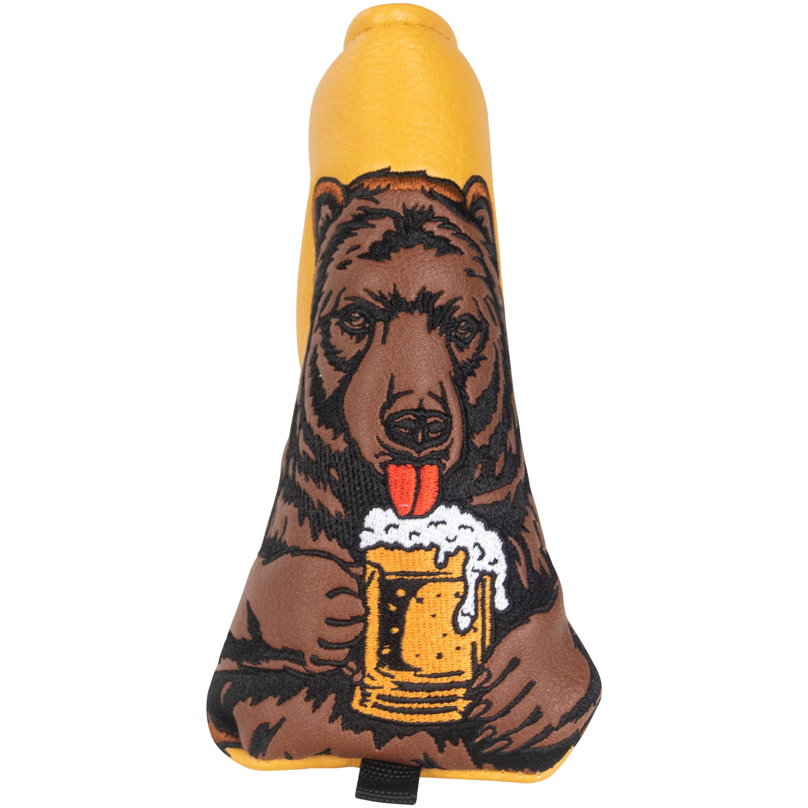 Craftsman Golf "Bear Beer" Blade Putter Headcover