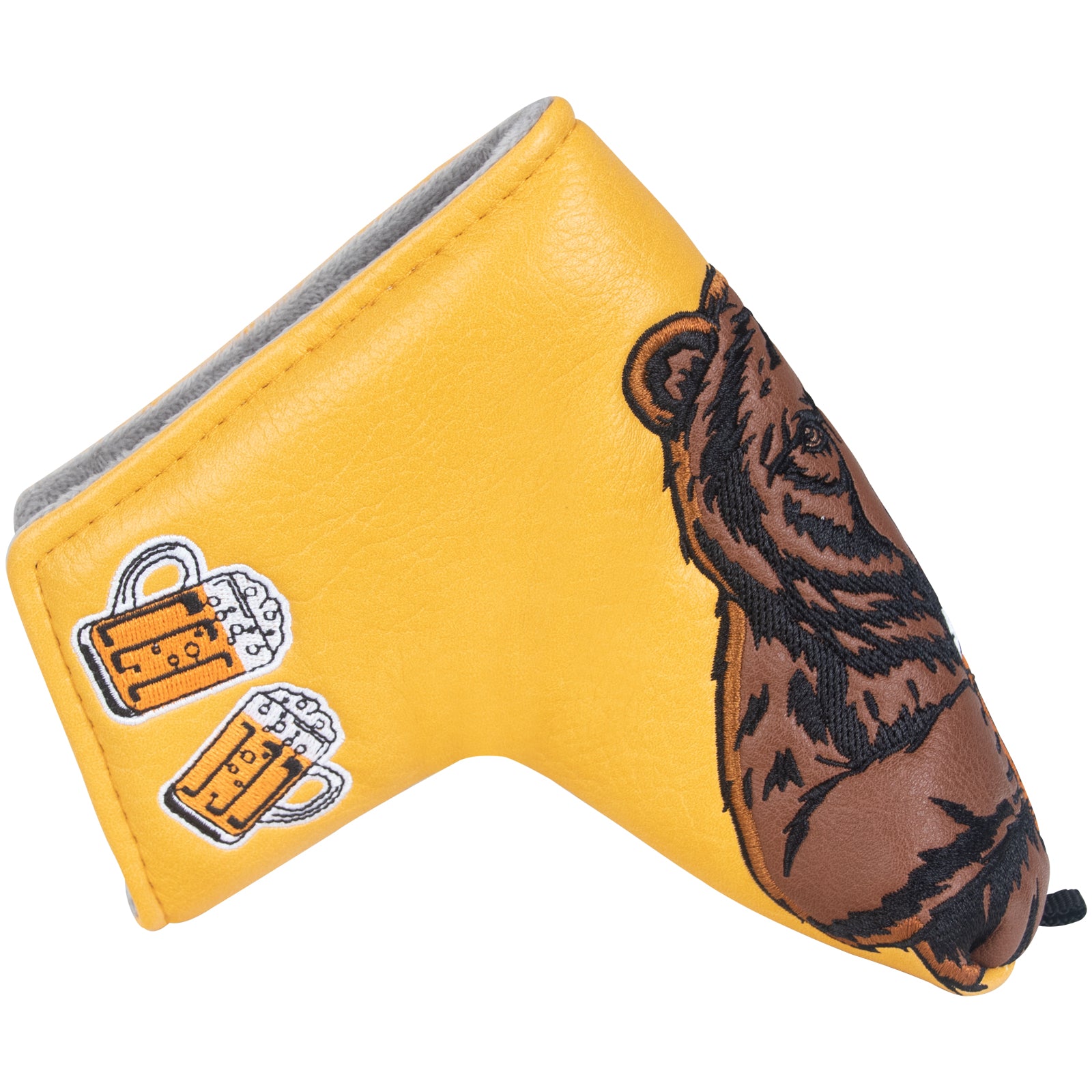 Craftsman Golf "Bear Beer" Blade Putter Headcover