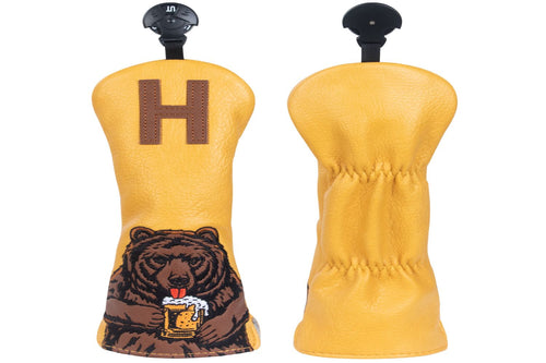 Craftsman Golf "Bear Beer" Hybrid Headcover