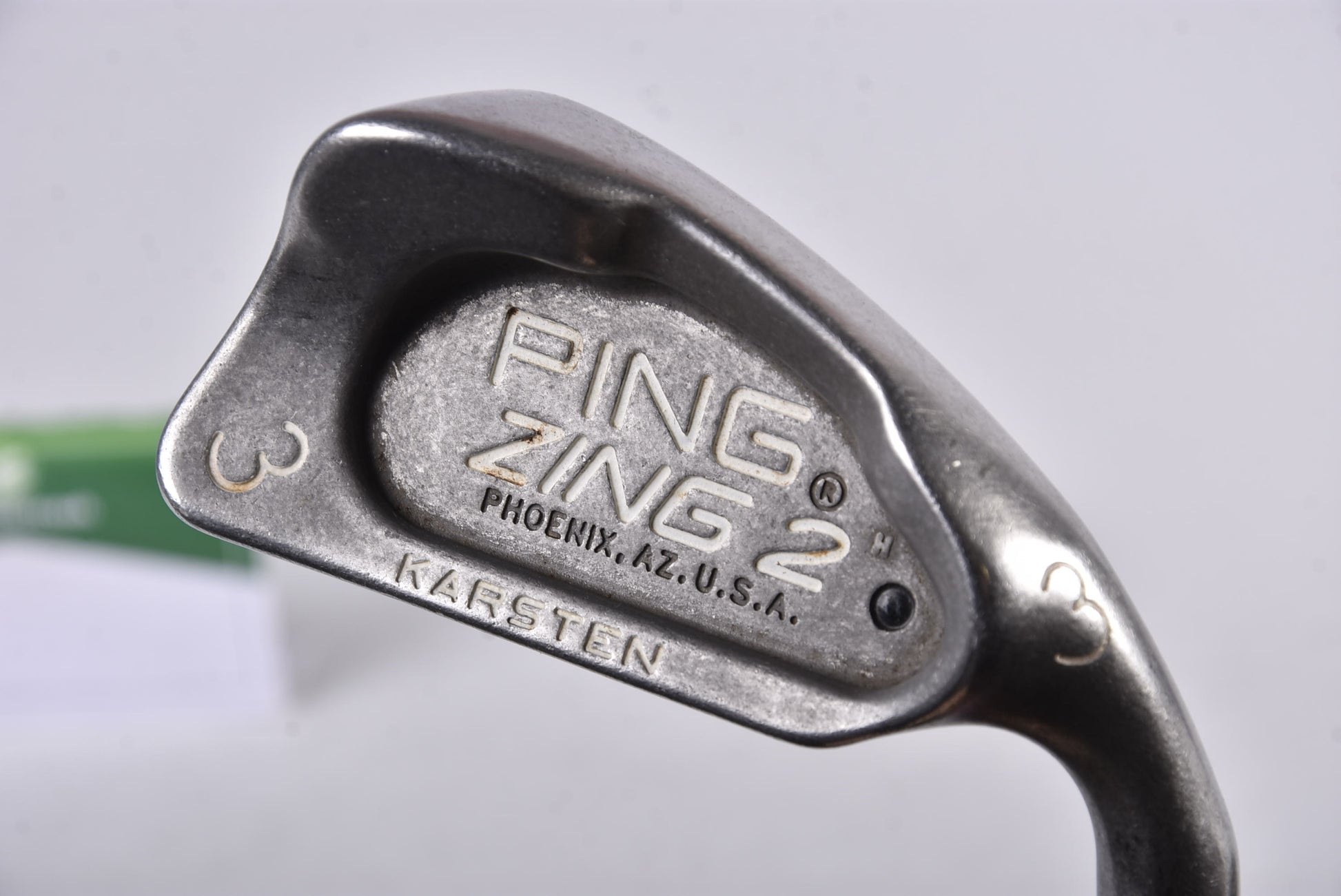 Ping Zing 2 #3 Iron / 20.5 Degree / Black Dot / Stiff Flex Ping Karsten Shaft