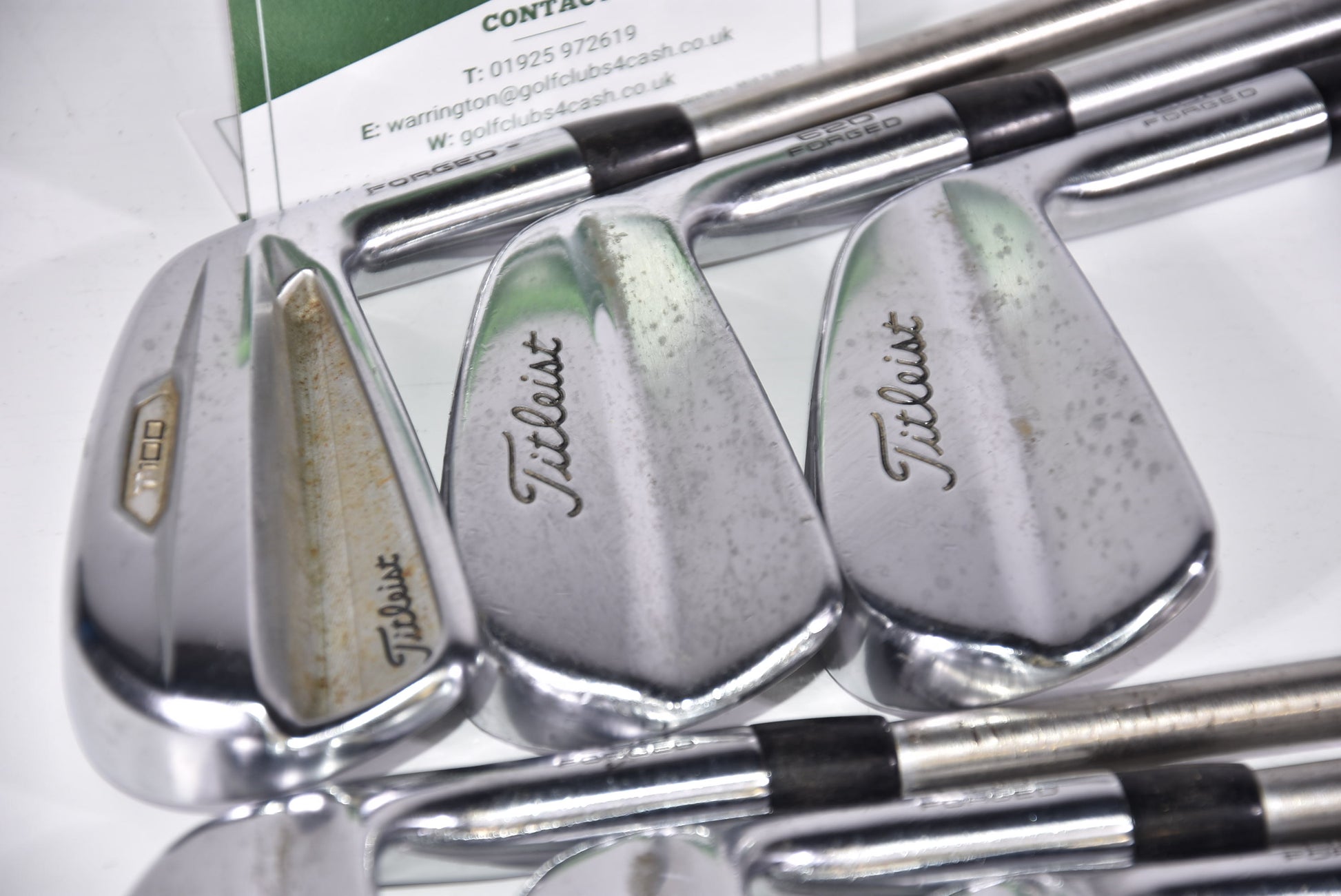 Titleist MB 620/T100 Combo Irons / 4-PW / X-Flex KBS Tour C-Taper 130 Shafts