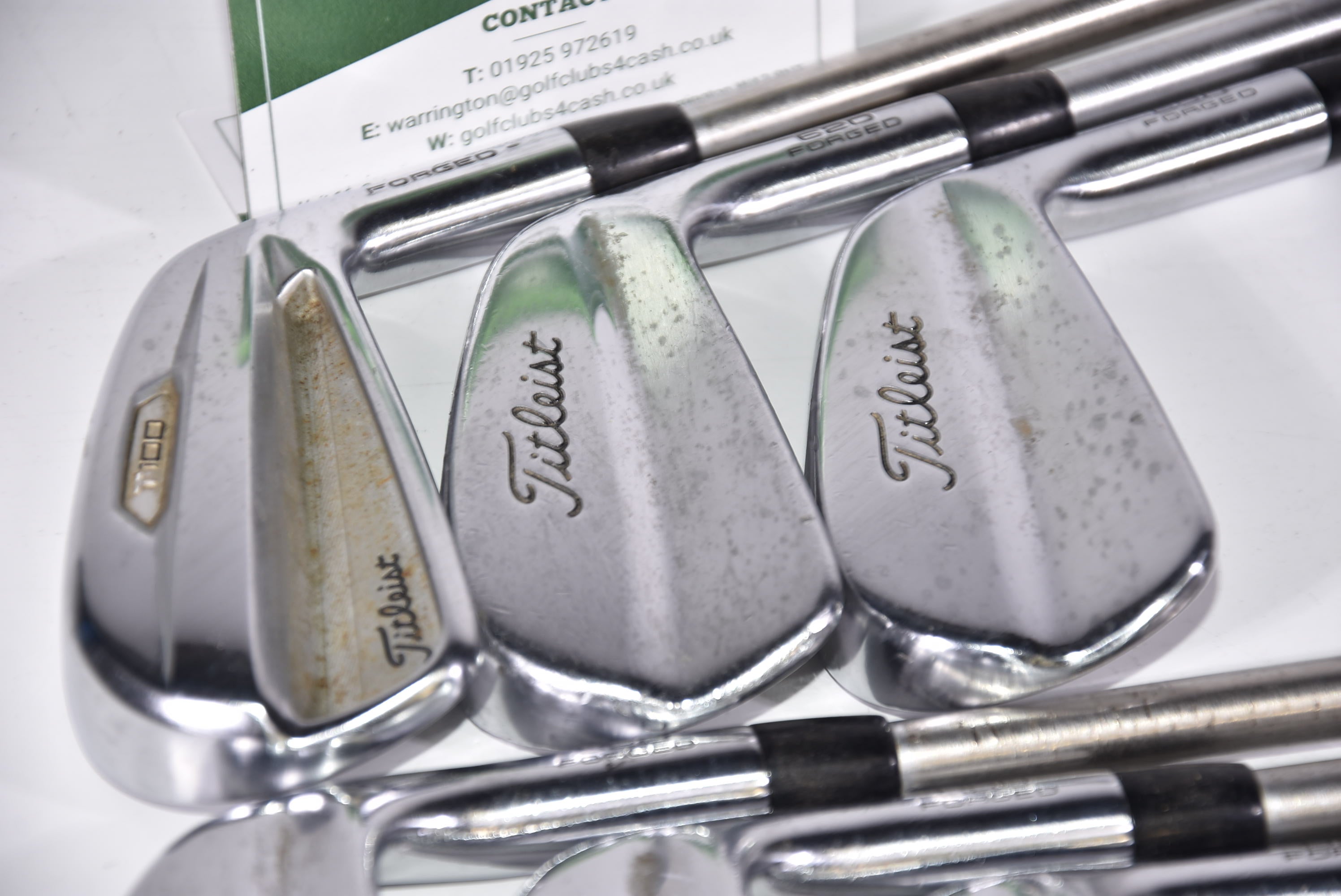 Titleist MB 620/T100 Combo Irons / 4-PW / X-Flex KBS Tour C-Taper 130 Shafts