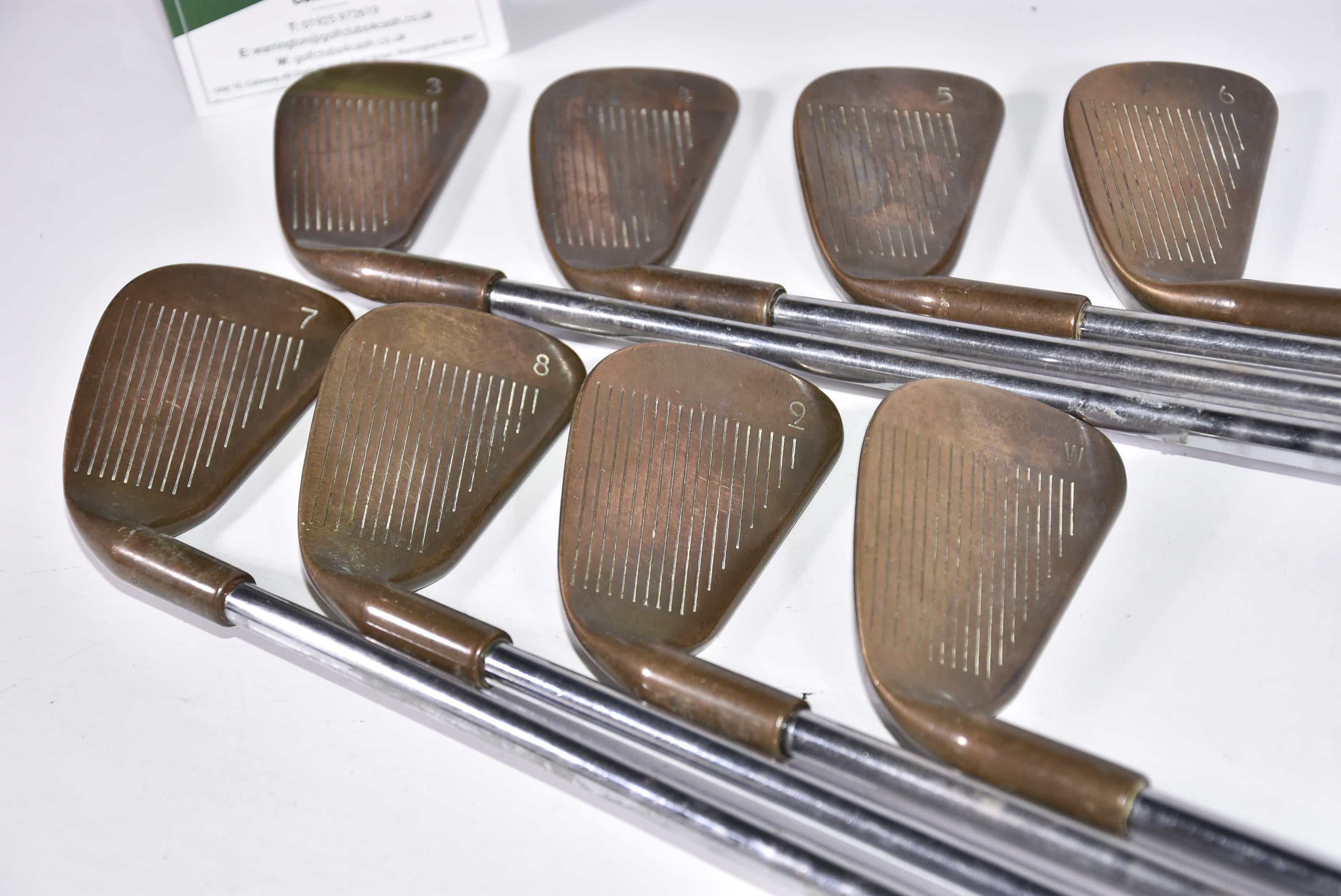 Ping Eye 2 BeCu Irons / 3-PW / Black Dot / Regular Flex Steel Shafts