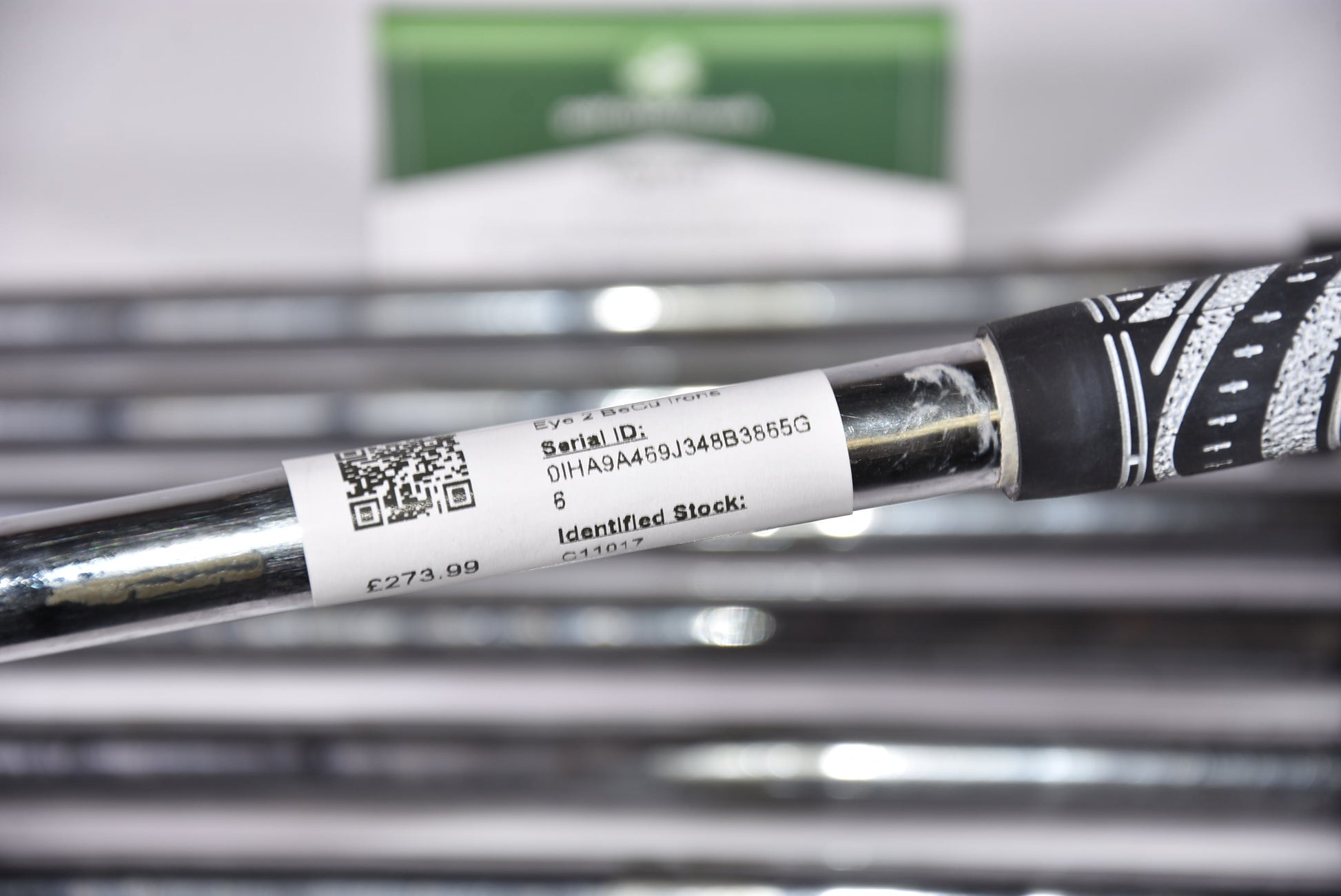 Ping Eye 2 BeCu Irons / 3-PW / Black Dot / Regular Flex Steel Shafts