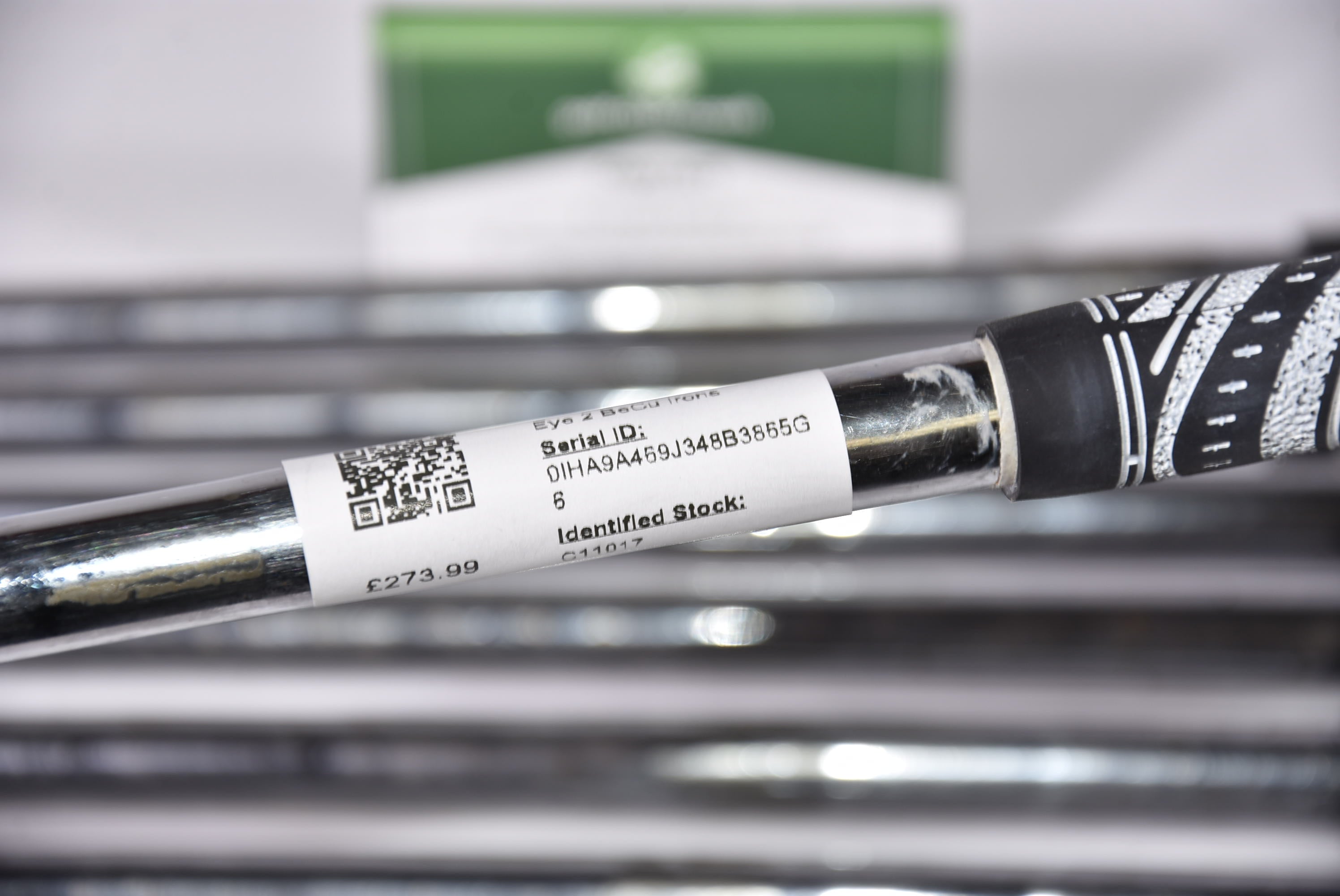 Ping Eye 2 BeCu Irons / 3-PW / Black Dot / Regular Flex Steel Shafts