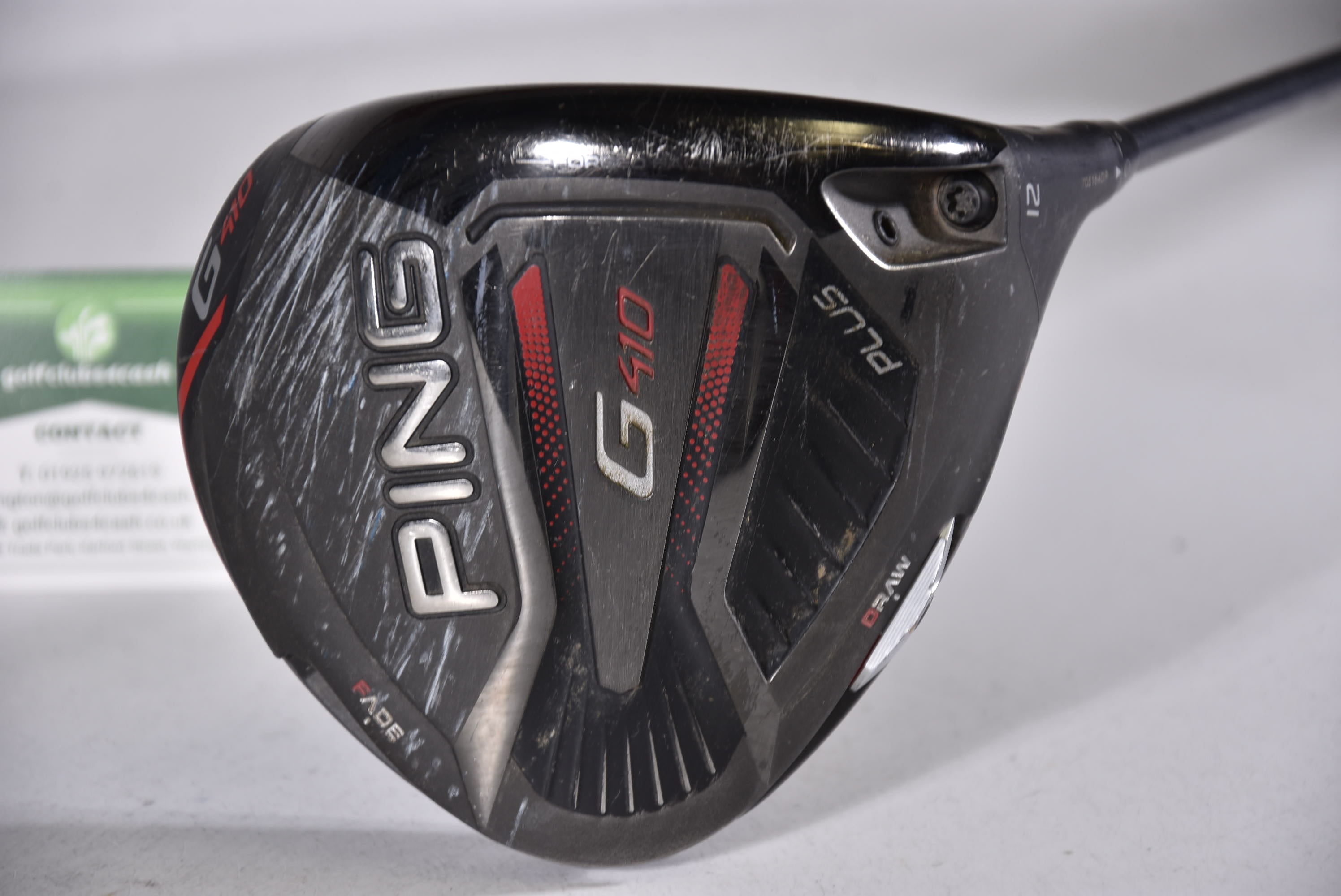 Ping G410 Plus Driver / 12 Degree / Senior Flex Ping Alta CB 55 Shaft