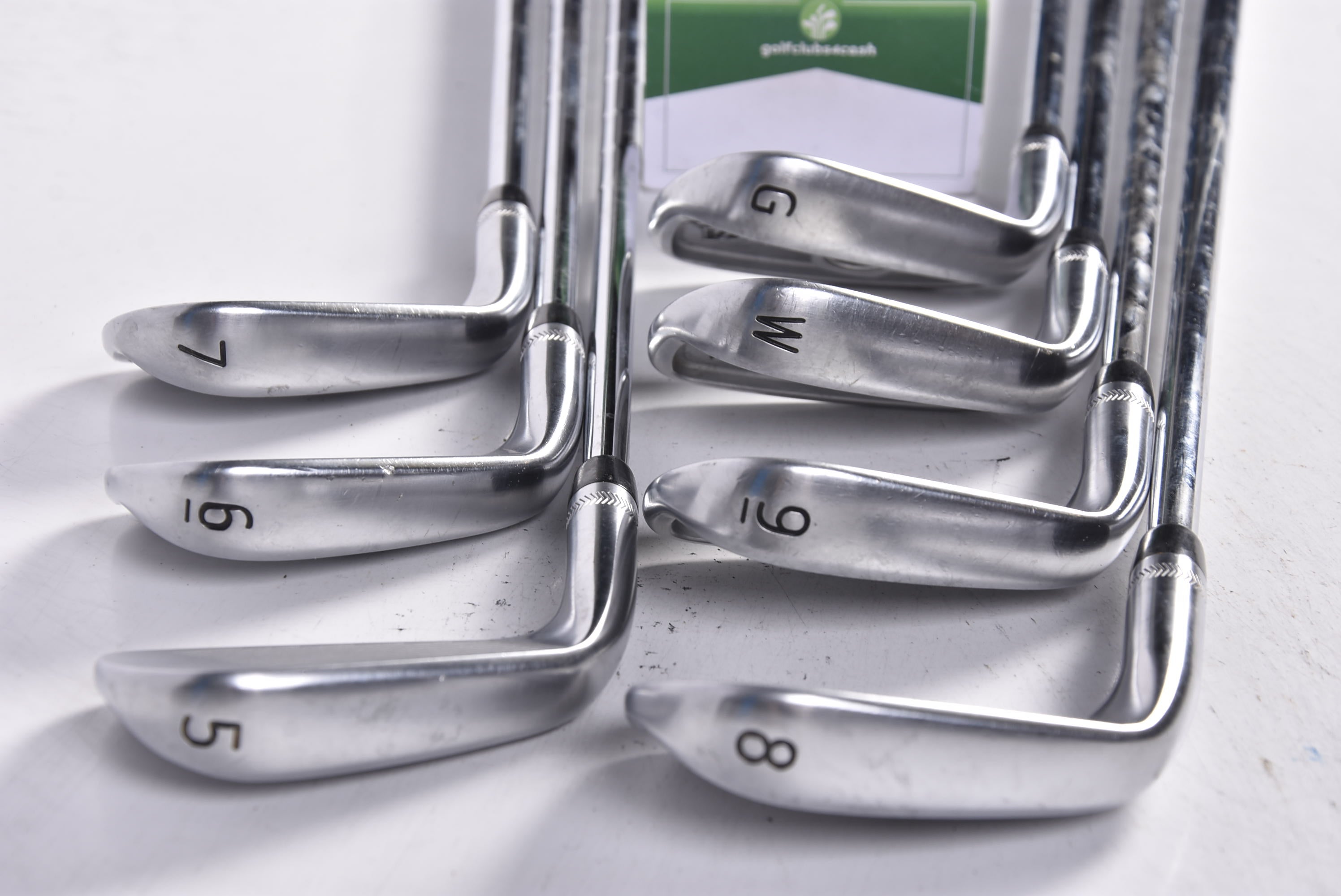 PXG 0317 CB Milled Irons / 5-PW+GW / Stiff Flex KBS Tour 120 Steel Shafts