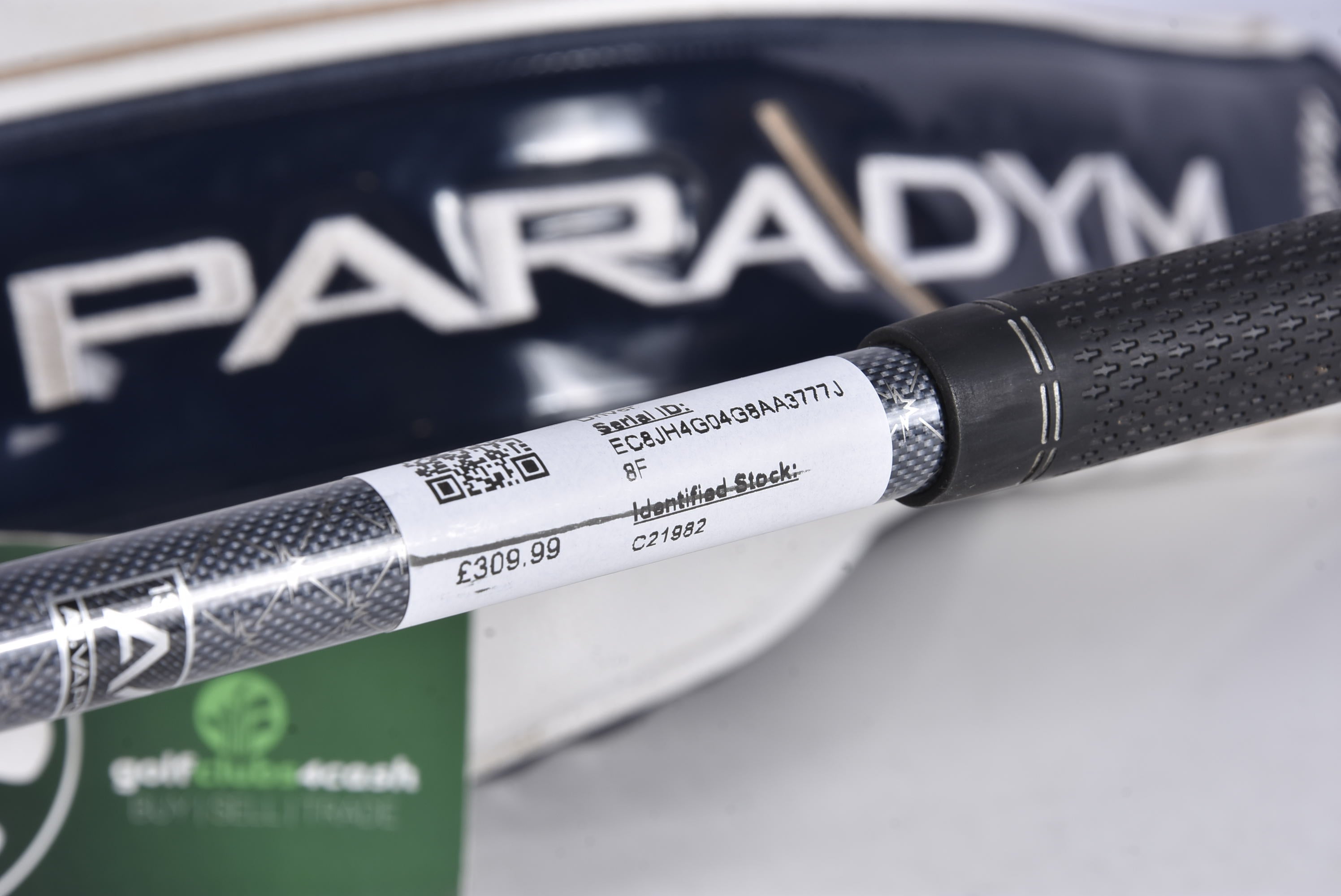 Callaway Paradym Triple Diamond Driver / 9 Degree / Stiff Flex Tensei AV White 65